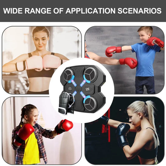 Maquina De Boxeo Musical Con Guantes